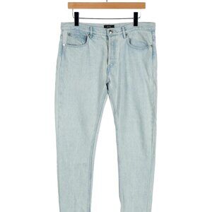 A.P.C 100% Cotton denim light wash blue jeans - Size 31